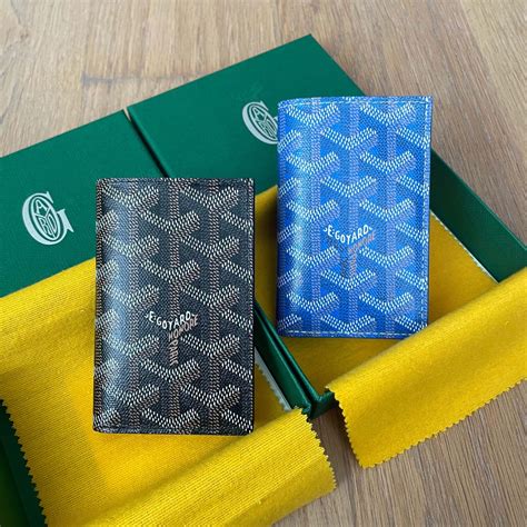 goyard wallet mens price|goyard card holder price 2023.